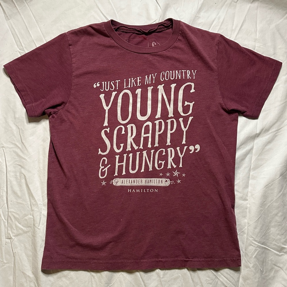 Alexander Hamilton Quote Tee ❤️ Baby Tee Style Size Youth Medium/Adult Small y2k